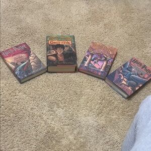 Scholastic Harry Potter Book Set - Red, Green, Purple Covers
